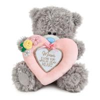 9" Floral Mum Heart Me to You Bear Extra Image 2 Preview